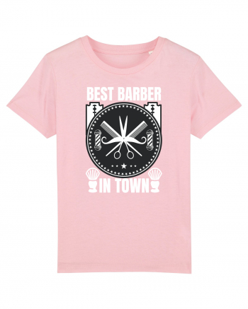 Best Barber In Town Cotton Pink