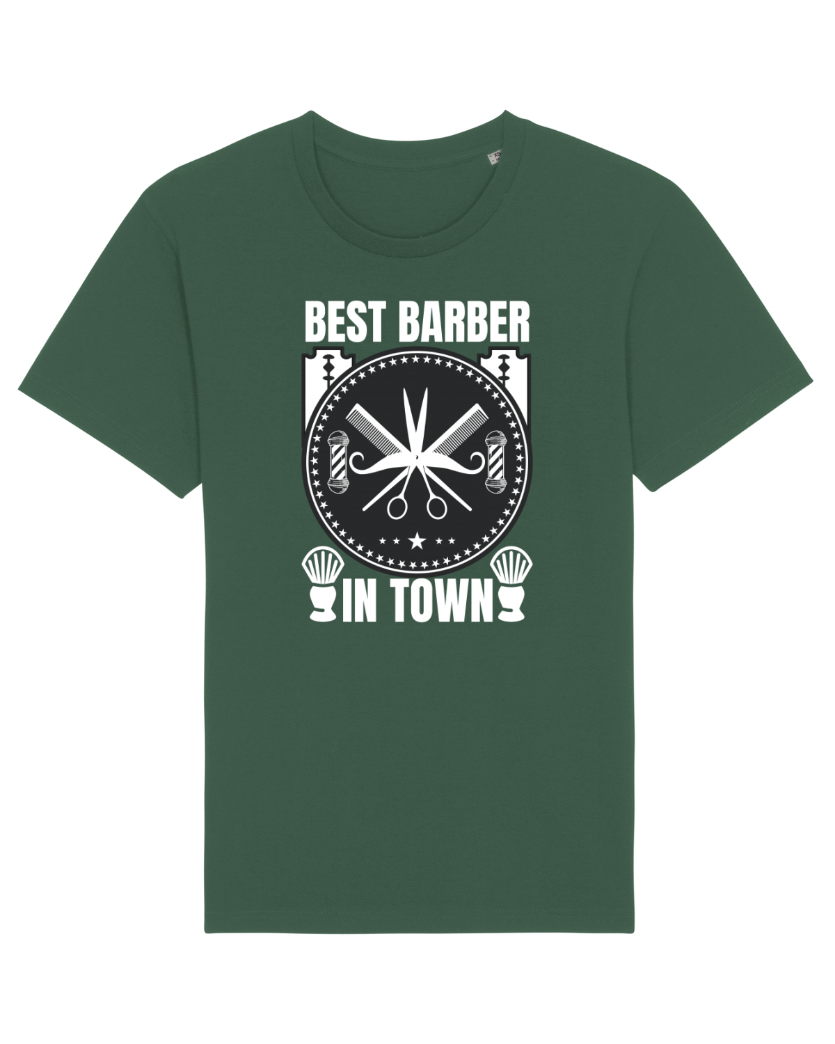 Tricou mânecă scurtă Unisex Rocker Bottle Green