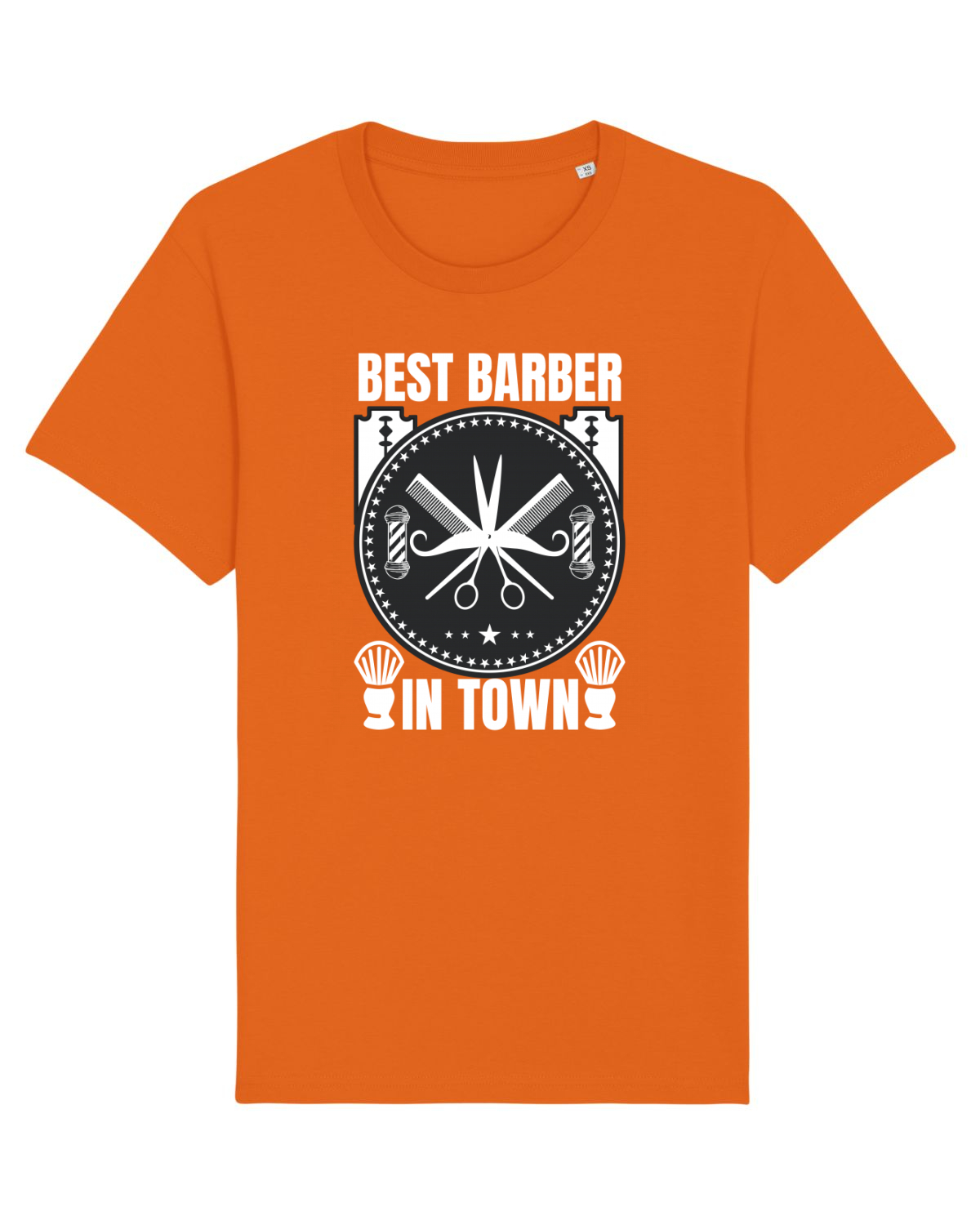 Tricou mânecă scurtă Unisex Rocker Bright Orange