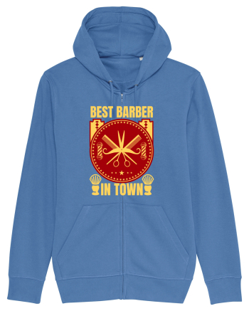 Best Barber In Town Bright Blue