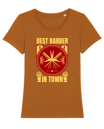 Best Barber In Town Roasted Orange