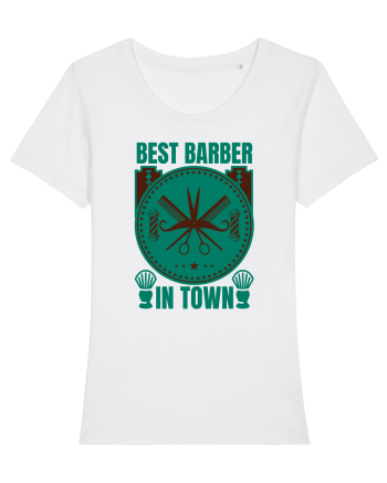 Best Barber In Town White