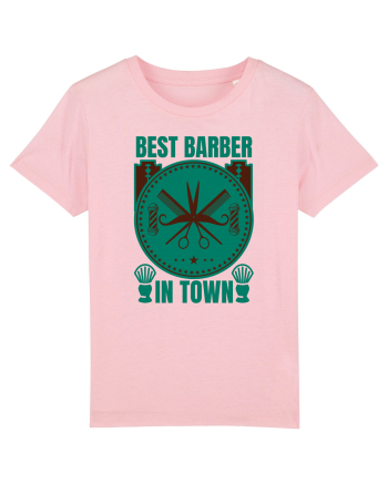 Best Barber In Town Cotton Pink