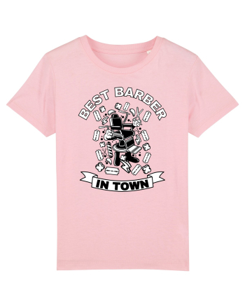 Best Barber In Town Cotton Pink