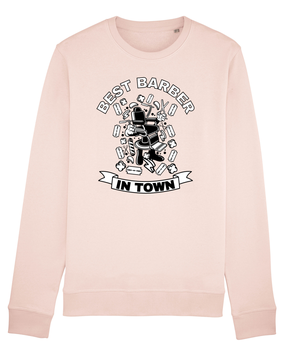 Bluză mânecă lungă Unisex Rise Candy Pink