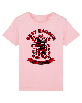 Best Barber In Town Cotton Pink