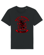 Best Barber In Town Tricou mânecă scurtă Unisex Rocker