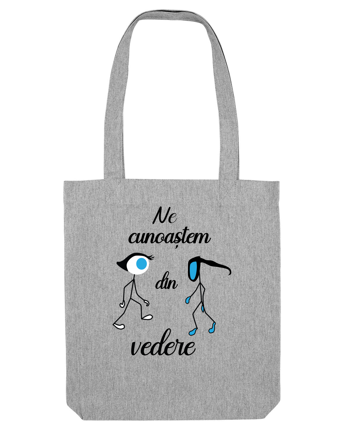 Sacoșă textilă Heather Grey