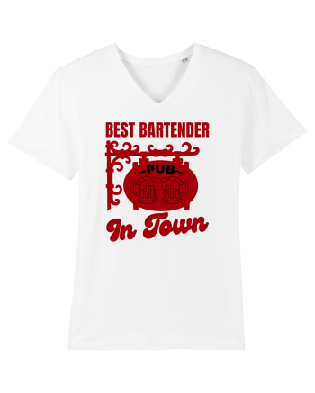 Best Bartender In Town  White