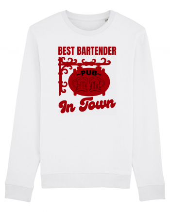 Best Bartender In Town  White