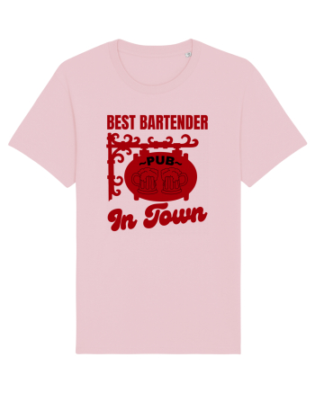 Best Bartender In Town  Cotton Pink