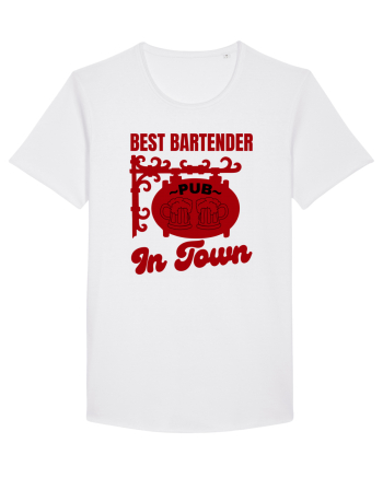 Best Bartender In Town  White