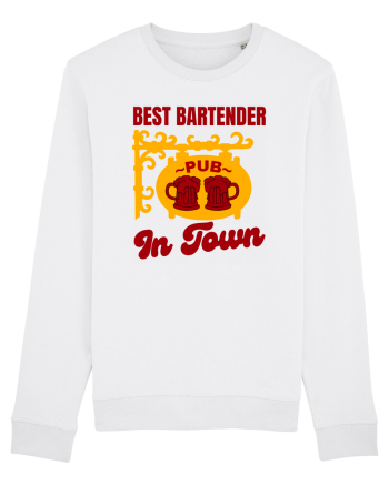 Best Bartender In Town  White