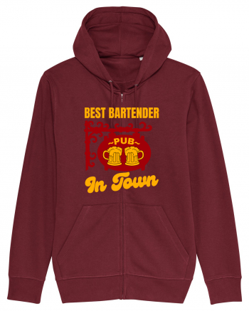 Best Bartender In Town  Burgundy