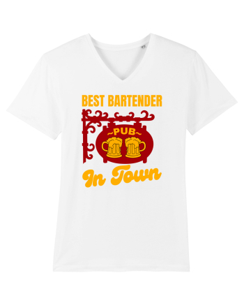 Best Bartender In Town  White