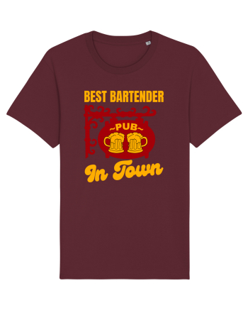 Best Bartender In Town  Burgundy