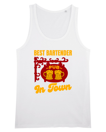Best Bartender In Town  White