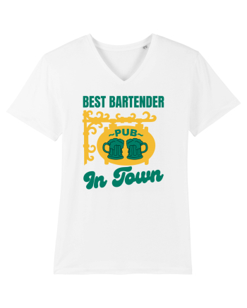 Best Bartender In Town  White
