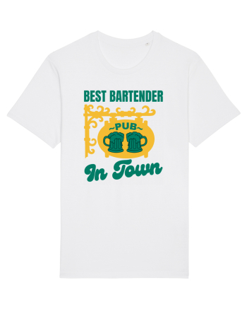 Best Bartender In Town  White