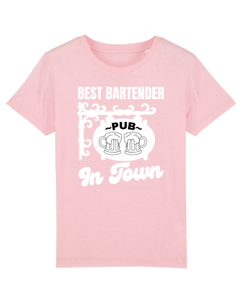 Best Bartender In Town  Cotton Pink