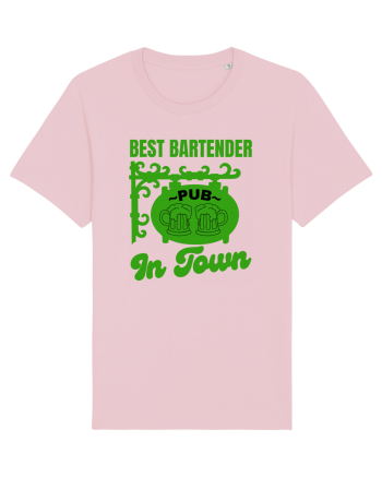 Best Bartender In Town  Cotton Pink