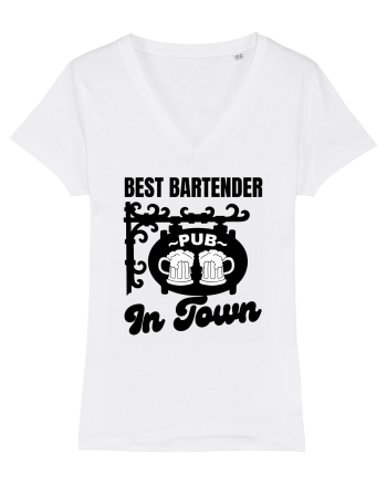 Best Bartender In Town  White