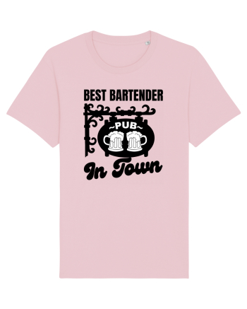 Best Bartender In Town  Cotton Pink