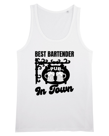 Best Bartender In Town  White