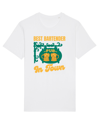 Best Bartender In Town  White