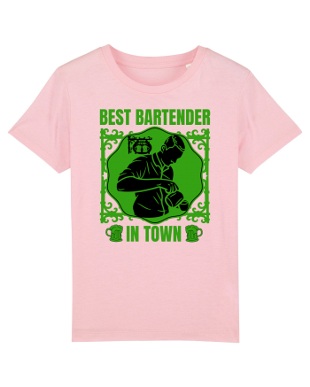 Best Bartender In Town  Cotton Pink