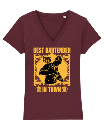 Best Bartender In Town  Burgundy