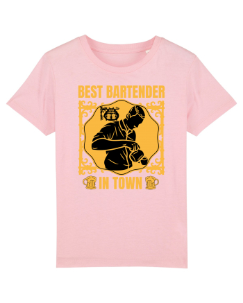 Best Bartender In Town  Cotton Pink
