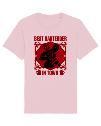 Best Bartender In Town  Cotton Pink