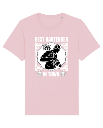 Best Bartender In Town  Cotton Pink