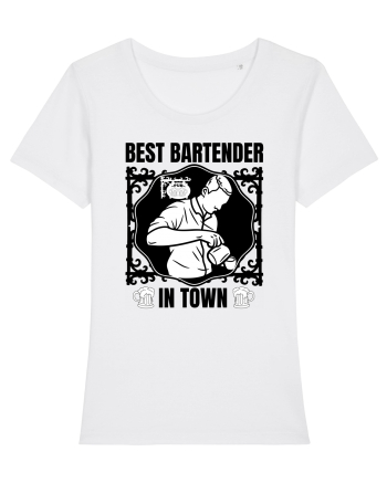 Best Bartender In Town  White