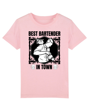 Best Bartender In Town  Cotton Pink