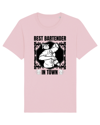 Best Bartender In Town  Cotton Pink