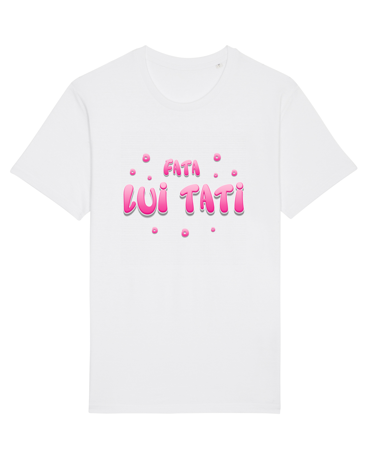 Tricou mânecă scurtă Unisex Rocker White