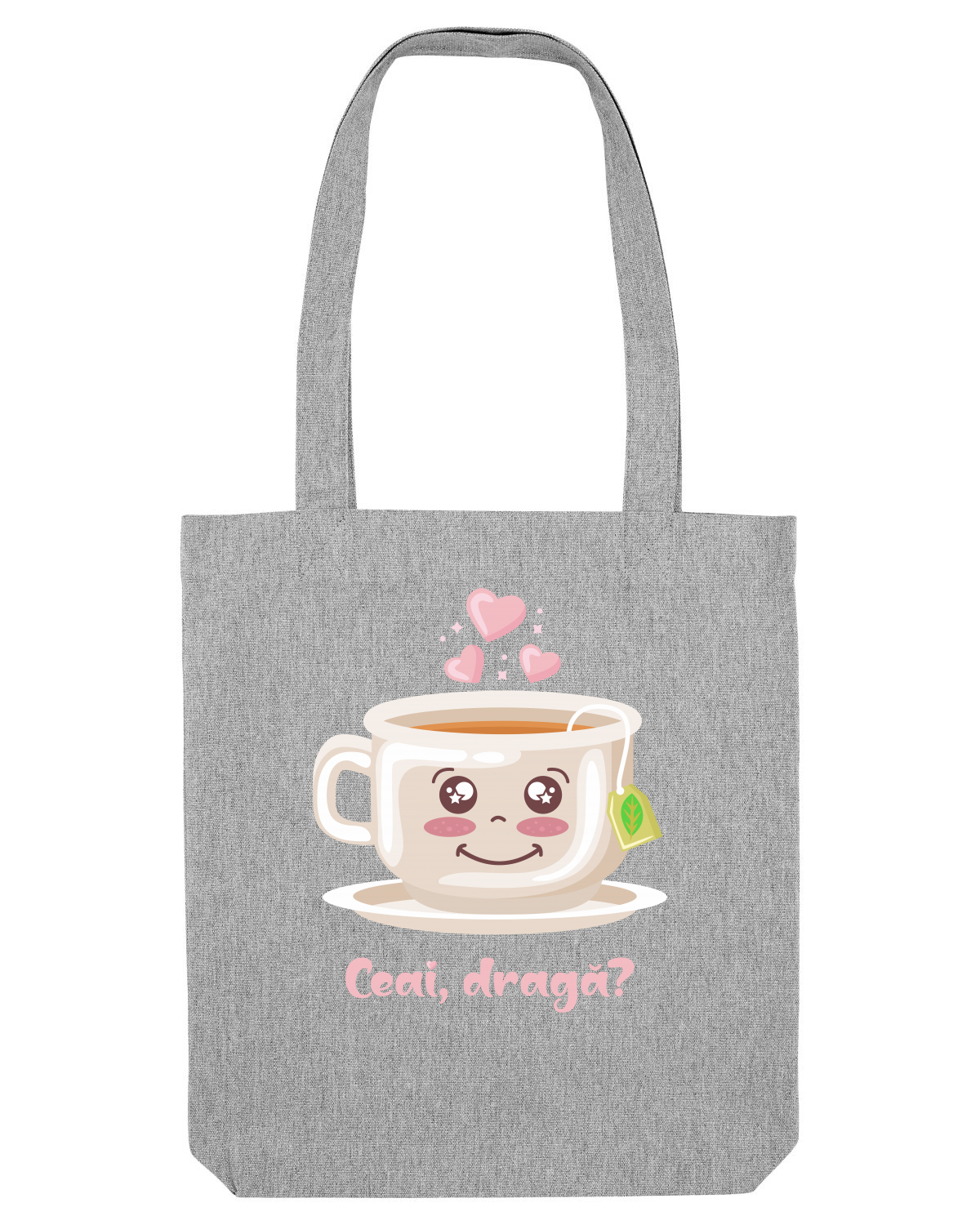 Sacoșă textilă Heather Grey