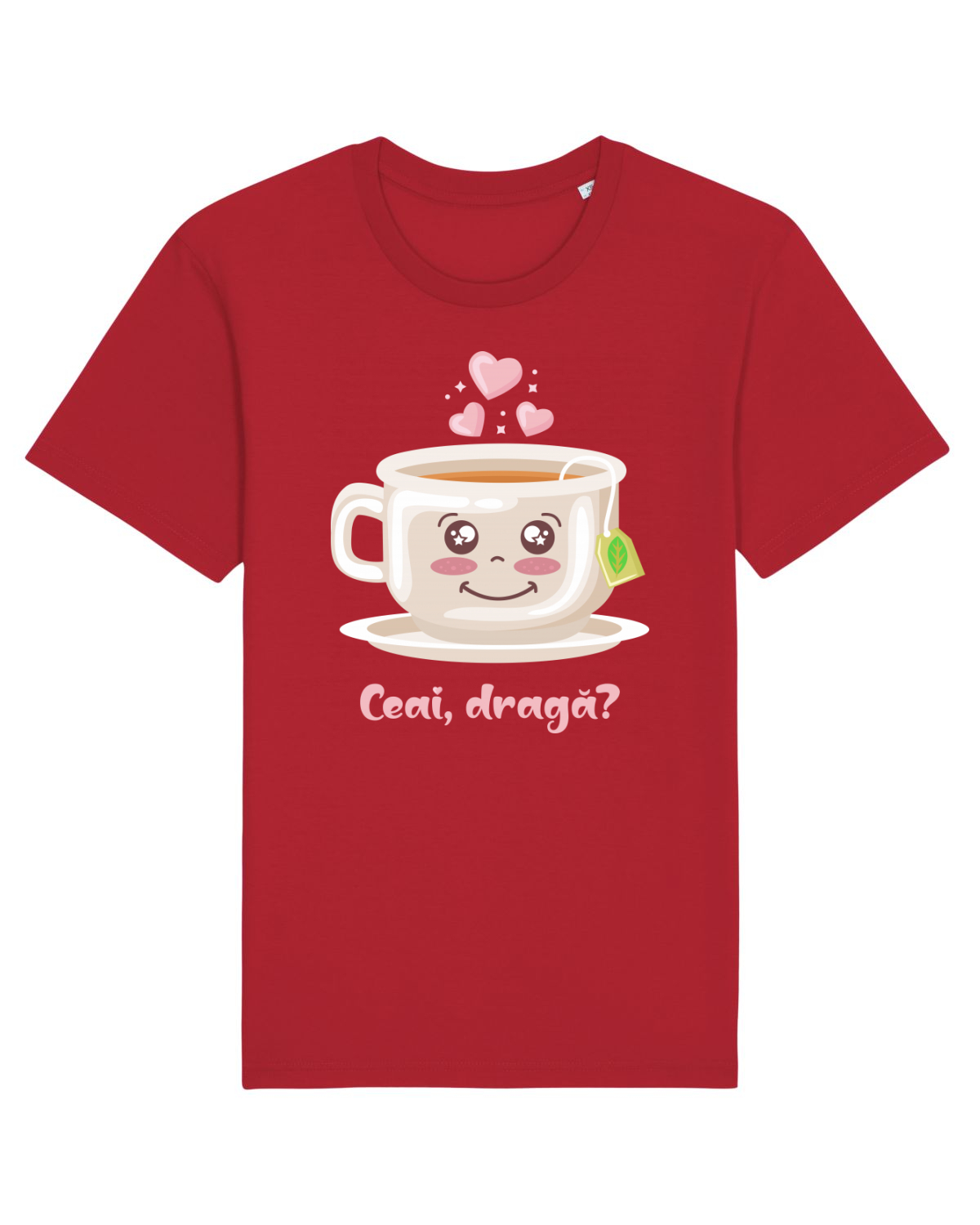 Tricou mânecă scurtă Unisex Rocker Red