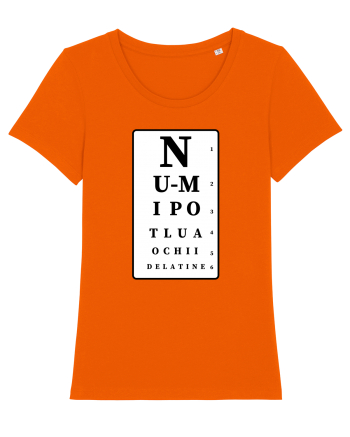 Nu-mi pot lua ochii de la tine Bright Orange