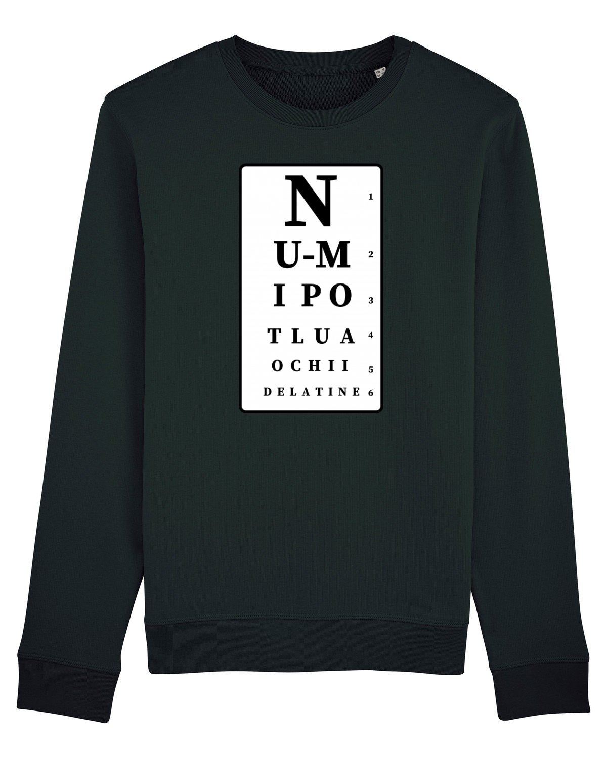 Bluză mânecă lungă Unisex Rise Black