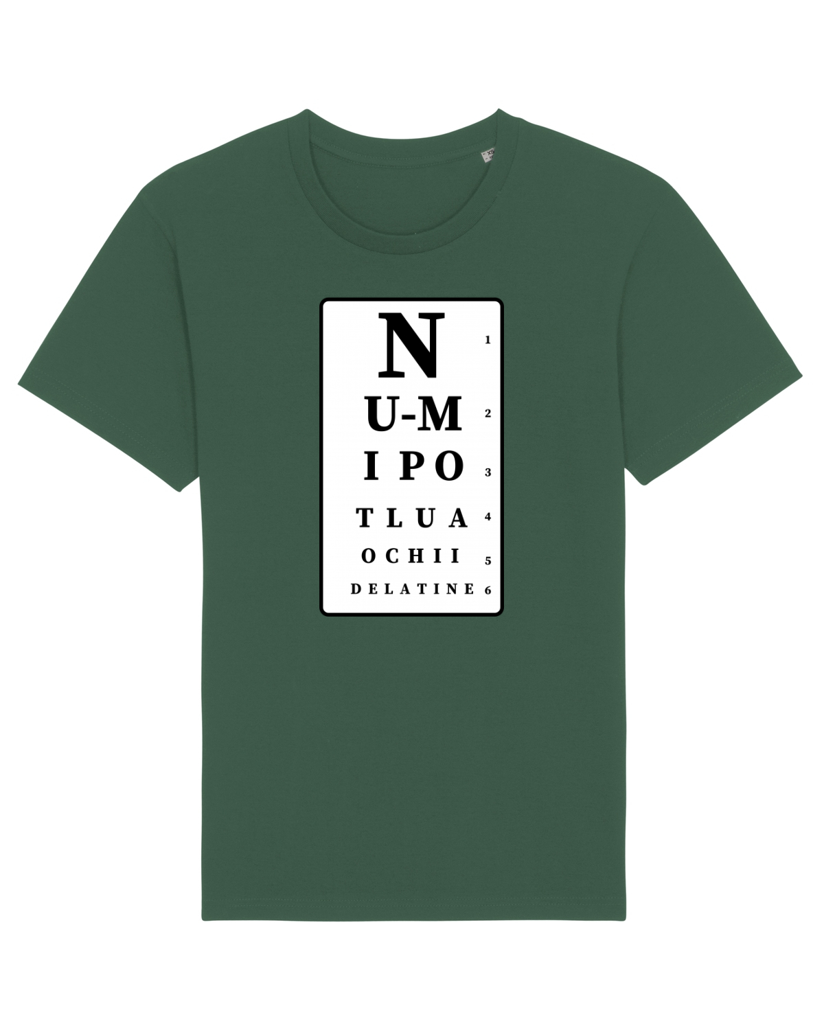 Tricou mânecă scurtă Unisex Rocker Bottle Green