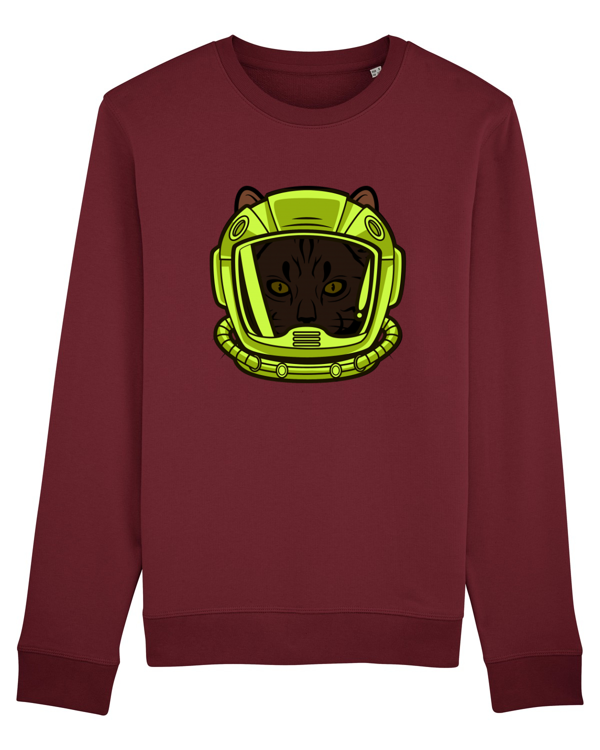 Bluză mânecă lungă Unisex Rise Burgundy