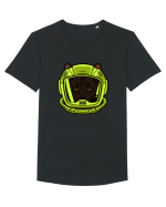 Astro cat Tricou mânecă scurtă guler larg Bărbat Skater