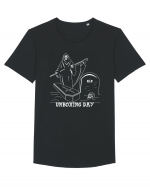 Unboxing Day Tricou mânecă scurtă guler larg Bărbat Skater