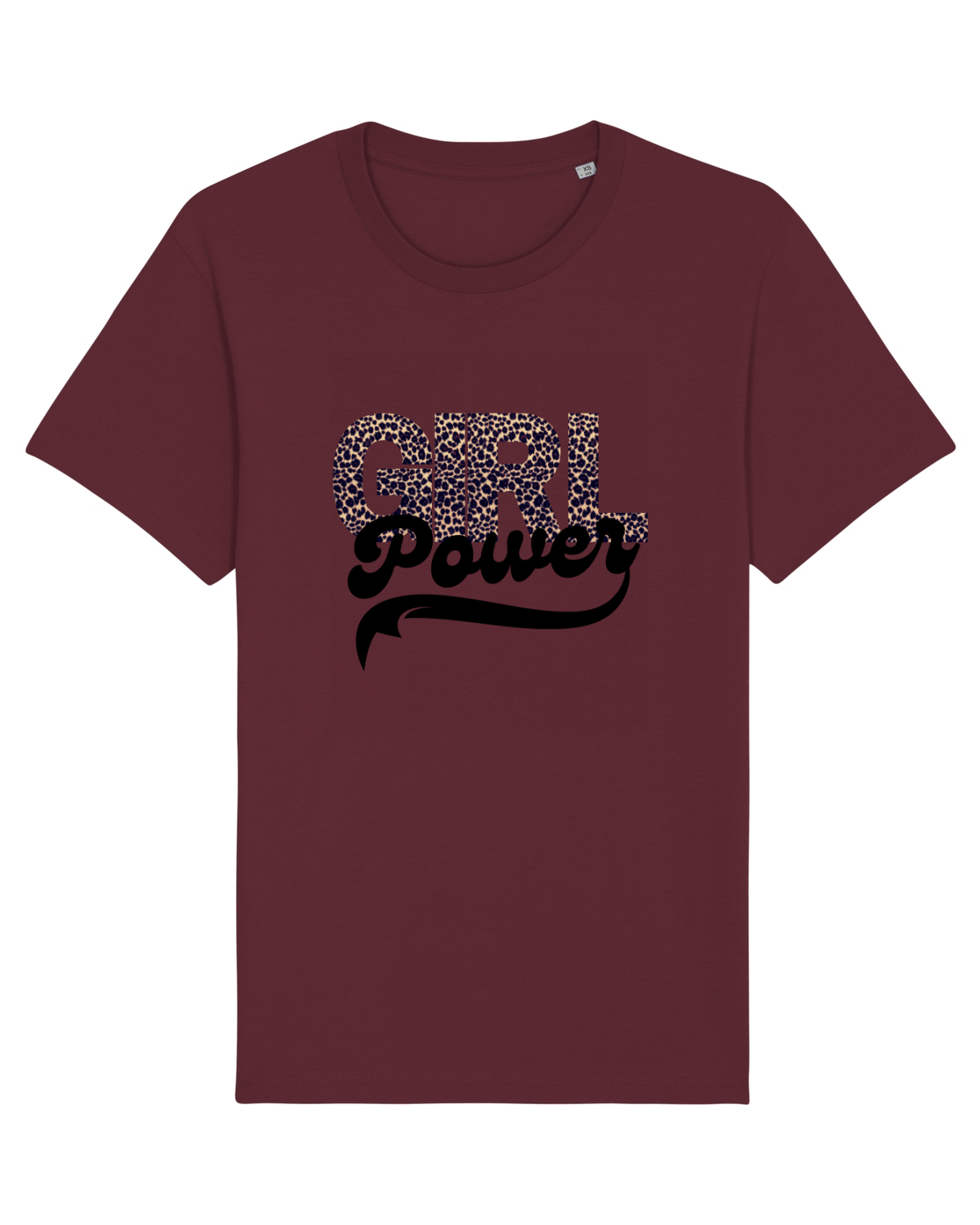 Tricou mânecă scurtă Unisex Rocker Burgundy