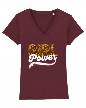 Girl Power Burgundy