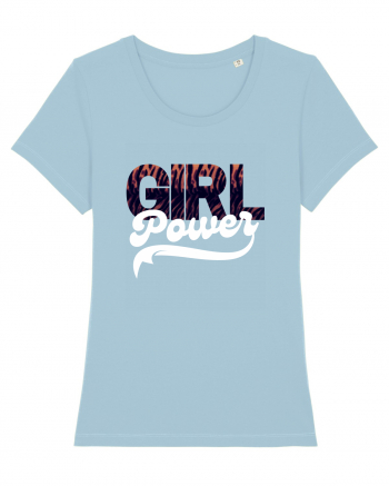 Girl Power Sky Blue