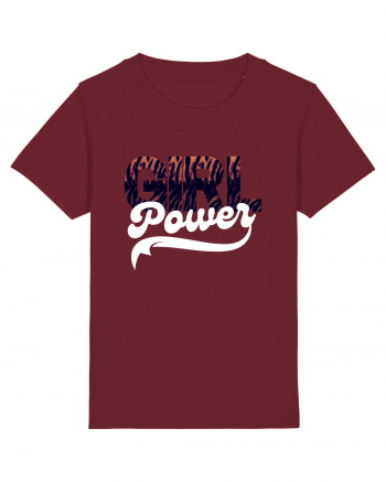 Girl Power Burgundy